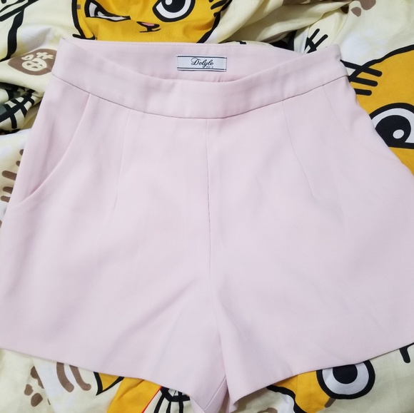 NWOT Delyle Light Pink Pants - Picture 1 of 4